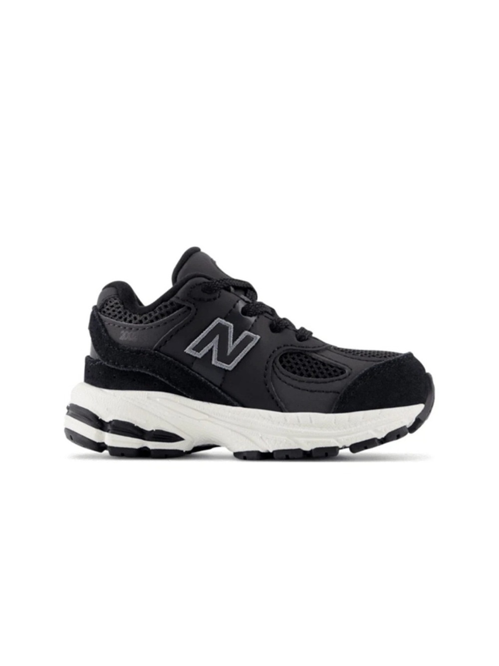 New Balance Kids Black and White Athletic Sneaker